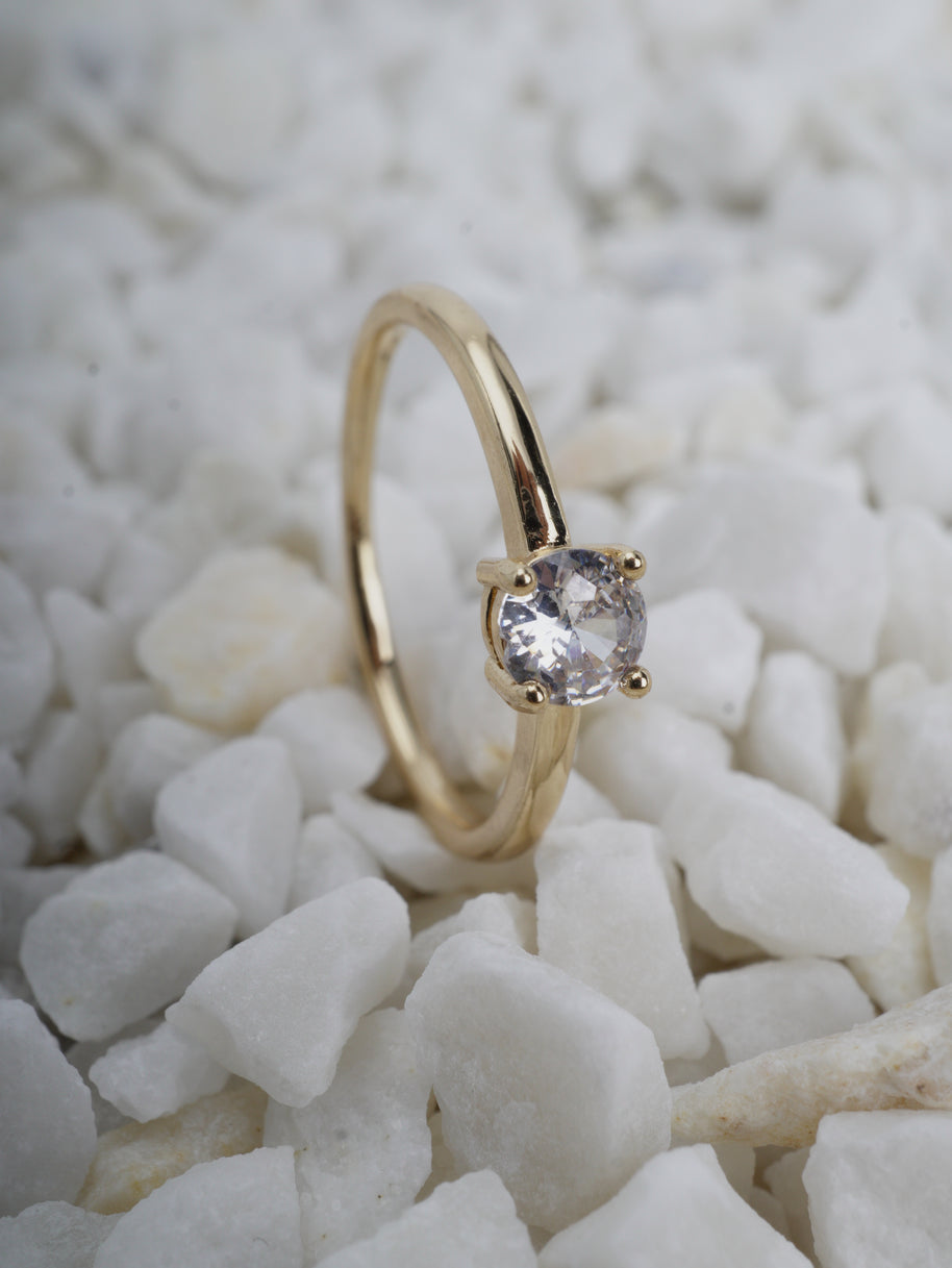 Anillo circon grande