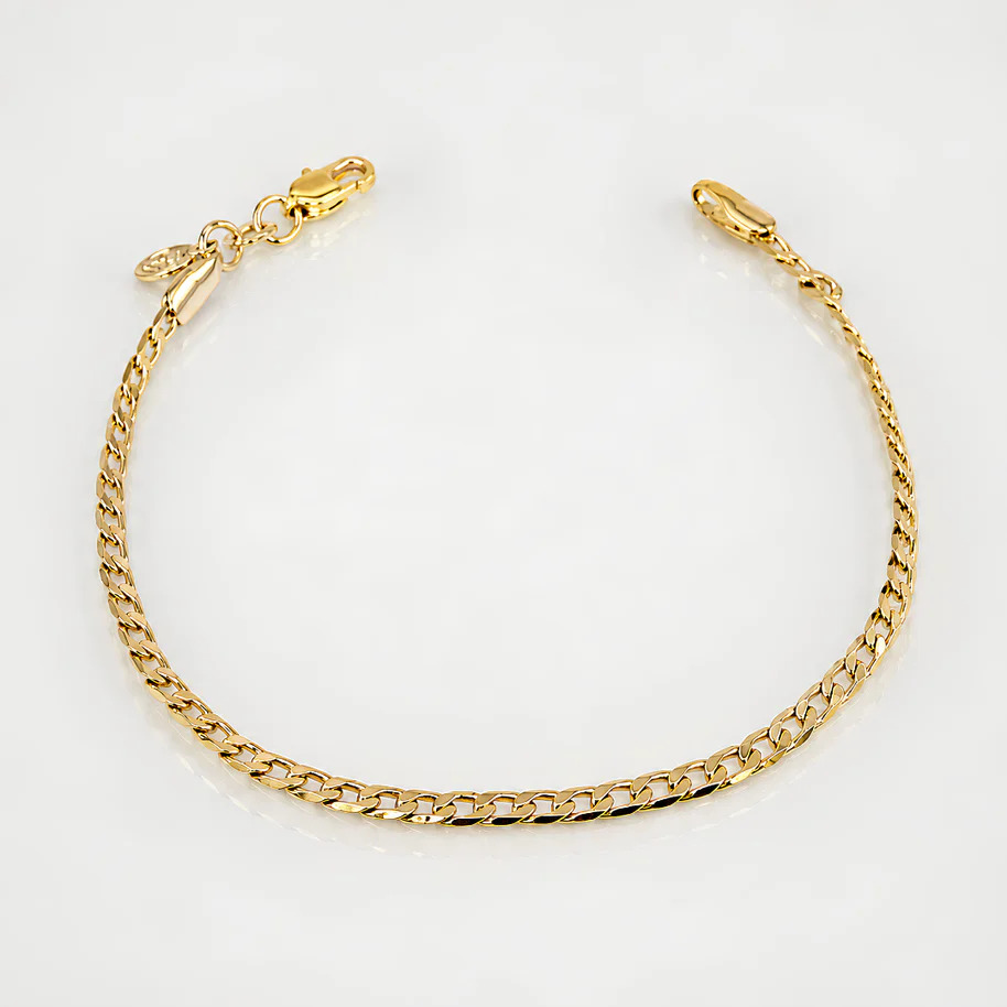 Pulsera cubana 2.5 mm